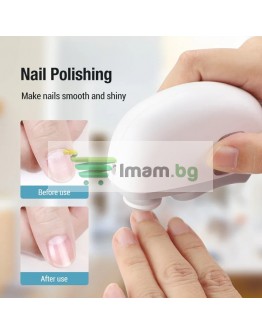 Електрическа нокторезачка и пила за нокти 3в1